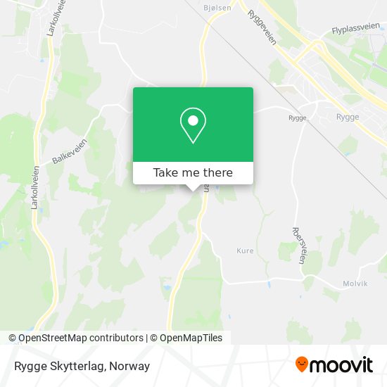 Rygge Skytterlag map