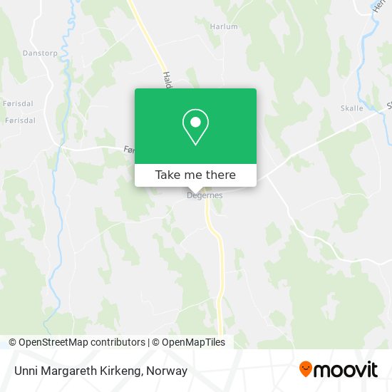 Unni Margareth Kirkeng map