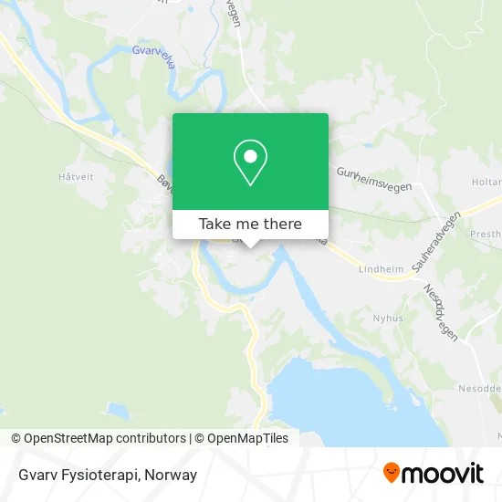 Gvarv Fysioterapi map