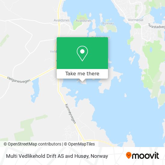 Multi Vedlikehold Drift AS avd Husøy map