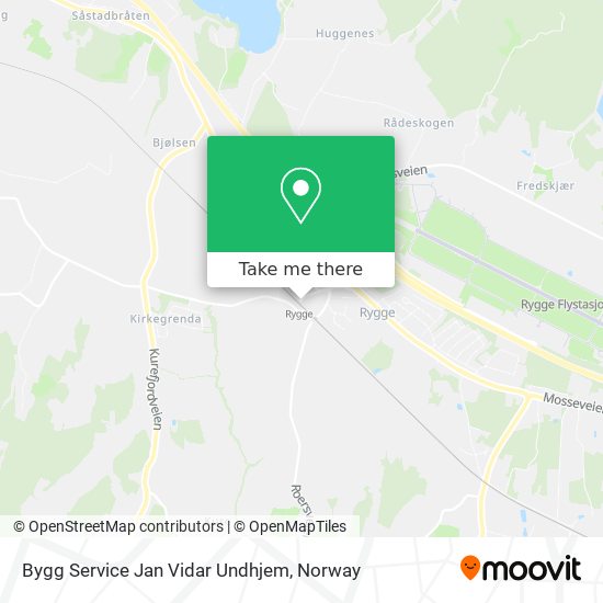 Bygg Service Jan Vidar Undhjem map