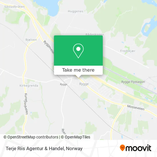 Terje Riis Agentur & Handel map