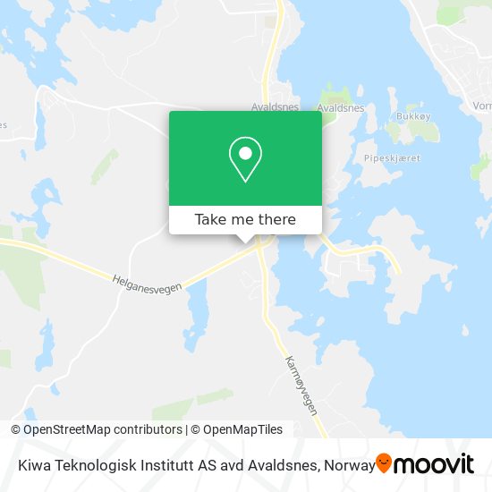 Kiwa Teknologisk Institutt AS avd Avaldsnes map