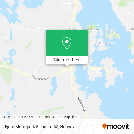 Fjord Motorpark Eiendom AS map