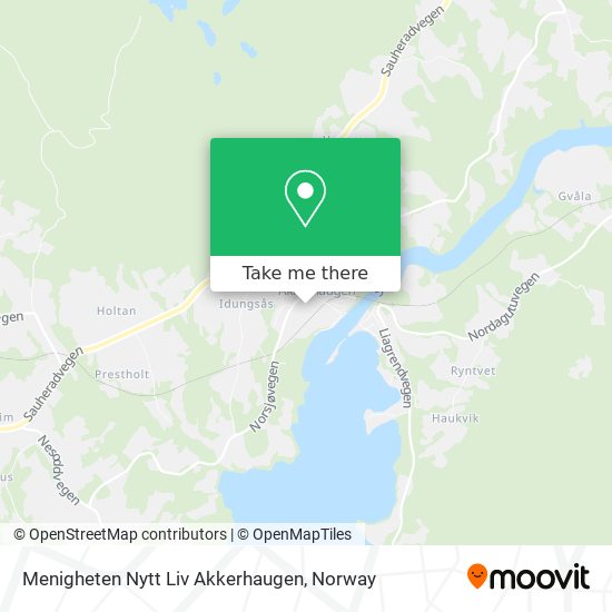 Menigheten Nytt Liv Akkerhaugen map