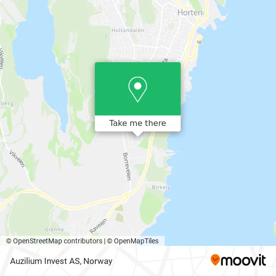 Auzilium Invest AS map