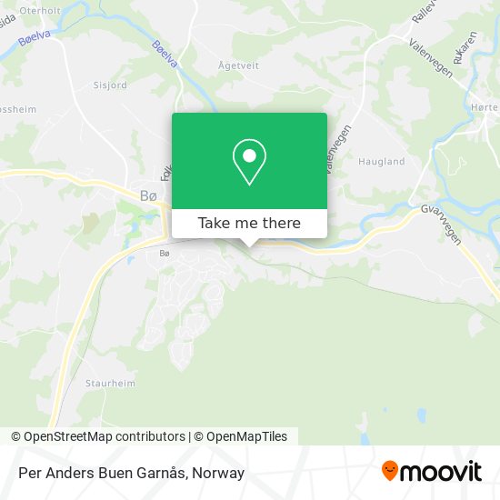 Per Anders Buen Garnås map