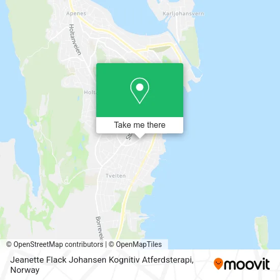 Jeanette Flack Johansen Kognitiv Atferdsterapi map