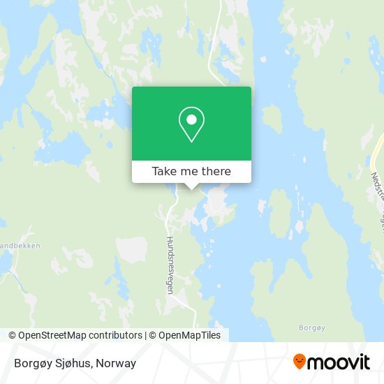 Borgøy Sjøhus map