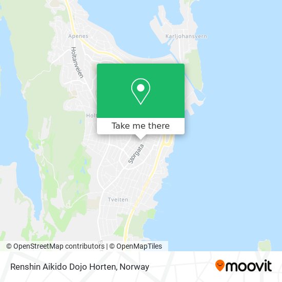 Renshin Aikido Dojo Horten map