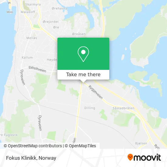 Fokus Klinikk map