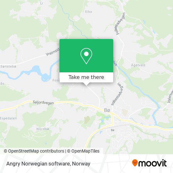 Angry Norwegian software map