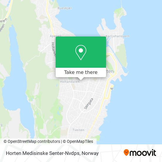 Horten Medisinske Senter-Nvdps map
