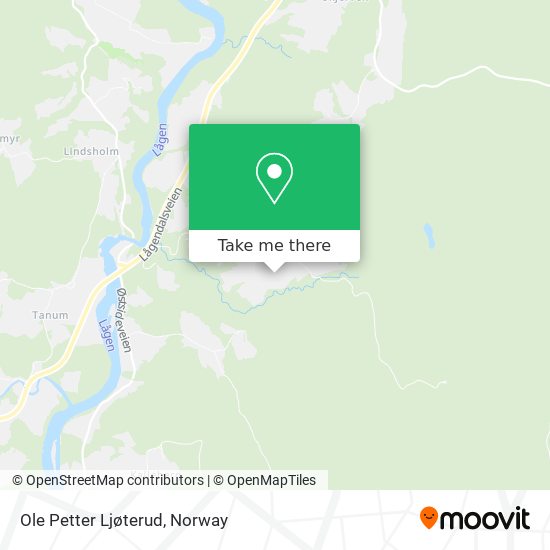 Ole Petter Ljøterud map