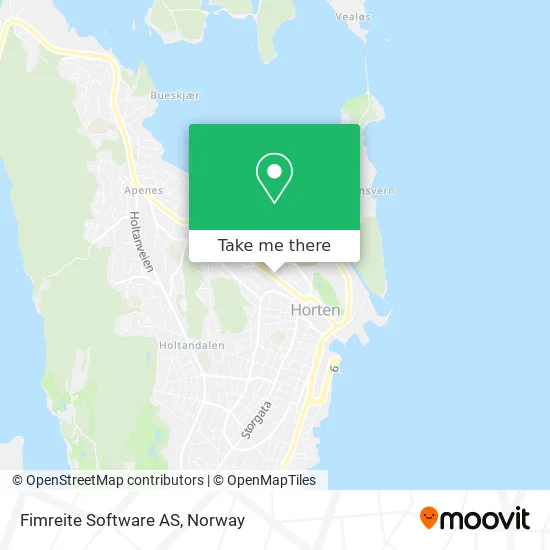 Fimreite Software AS map