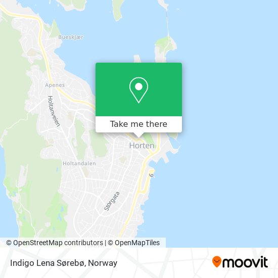 Indigo Lena Sørebø map