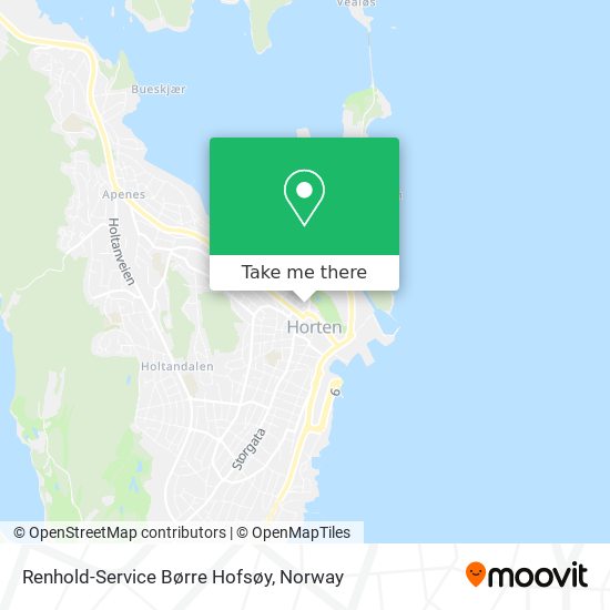 Renhold-Service Børre Hofsøy map