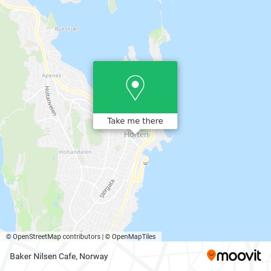 Baker Nilsen Cafe map