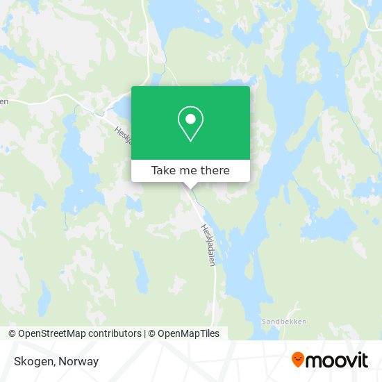 Skogen map