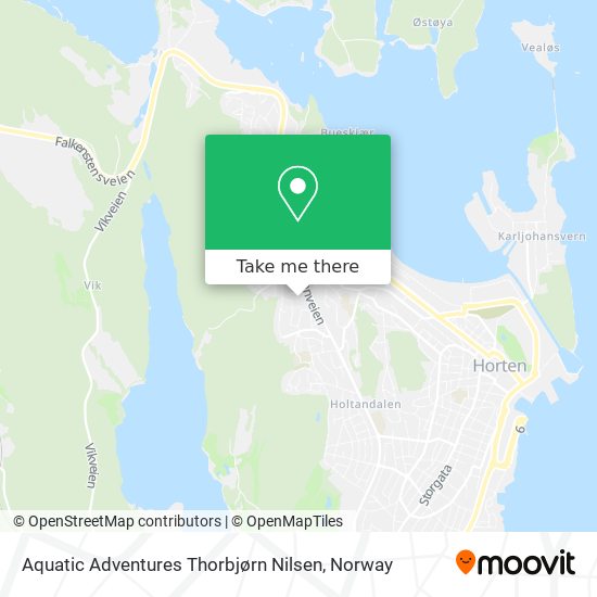 Aquatic Adventures Thorbjørn Nilsen map