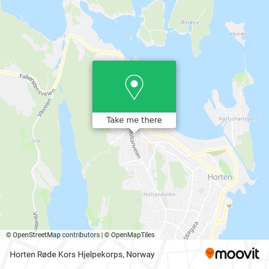 Horten Røde Kors Hjelpekorps map
