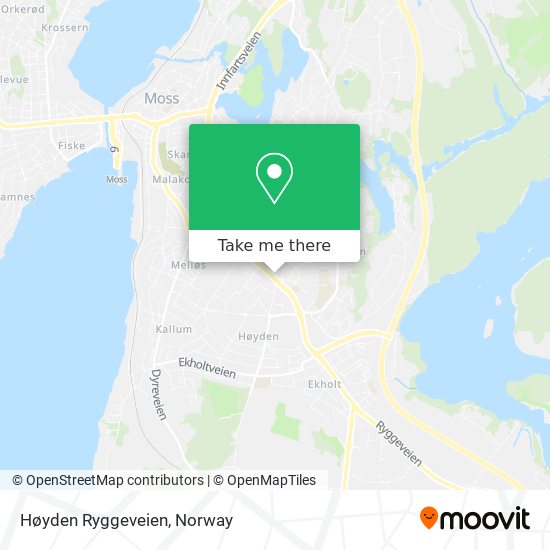 Høyden Ryggeveien map
