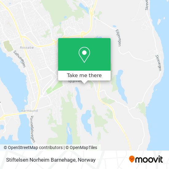 Stiftelsen Norheim Barnehage map
