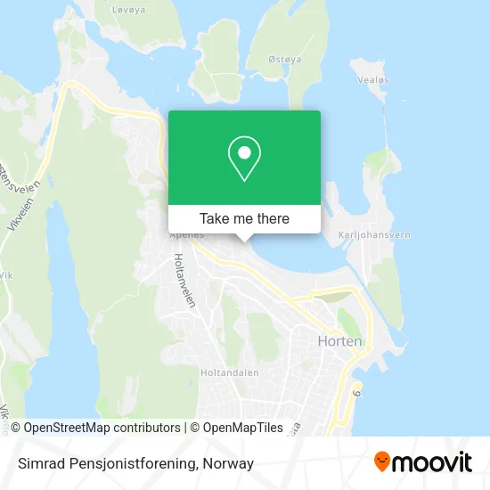 Simrad Pensjonistforening map