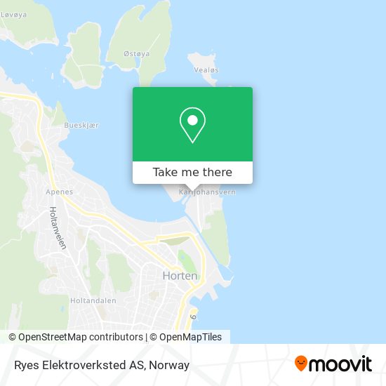 Ryes Elektroverksted AS map