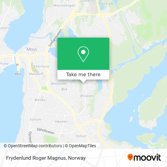 Frydenlund Roger Magnus map