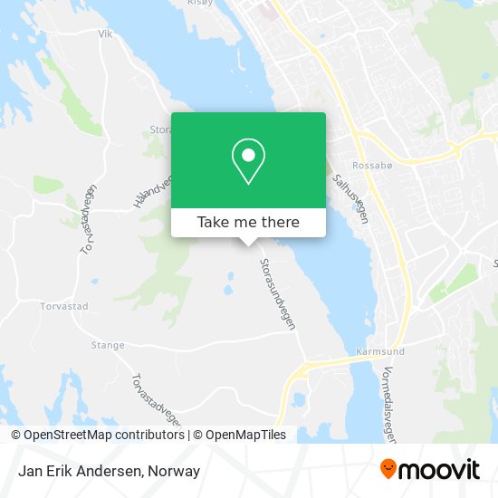 Jan Erik Andersen map