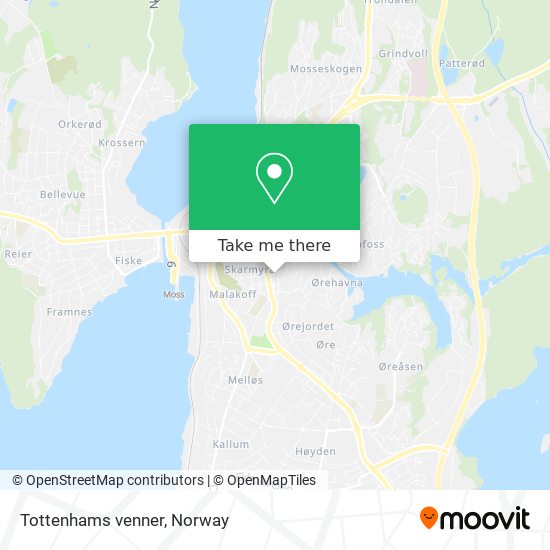 Tottenhams venner map