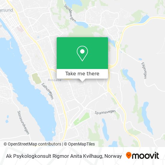 Ak Psykologkonsult Rigmor Anita Kvilhaug map