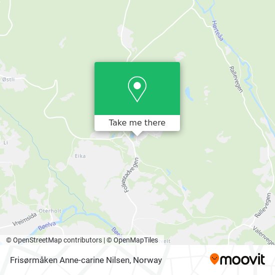Frisørmåken Anne-carine Nilsen map