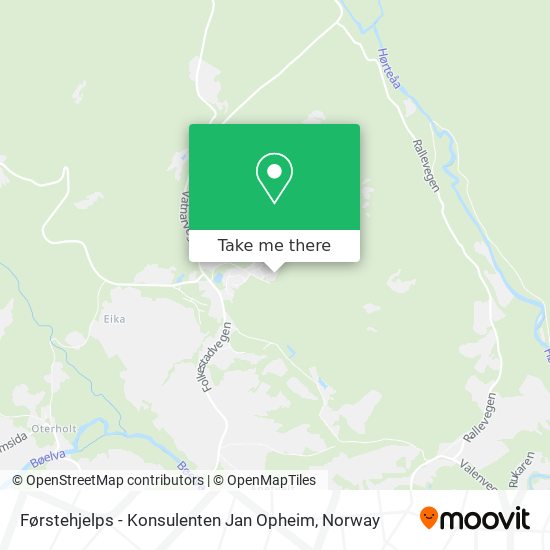 Førstehjelps - Konsulenten Jan Opheim map