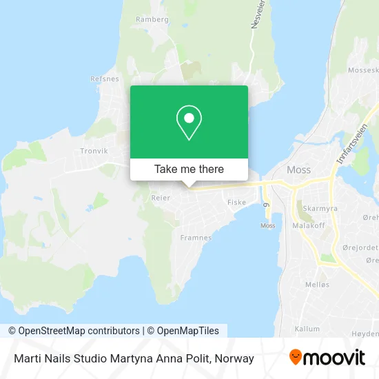 Marti Nails Studio Martyna Anna Polit map