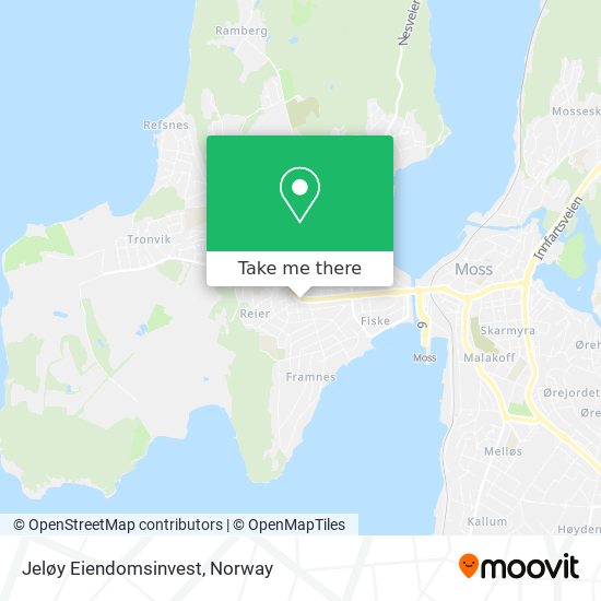 Jeløy Eiendomsinvest map