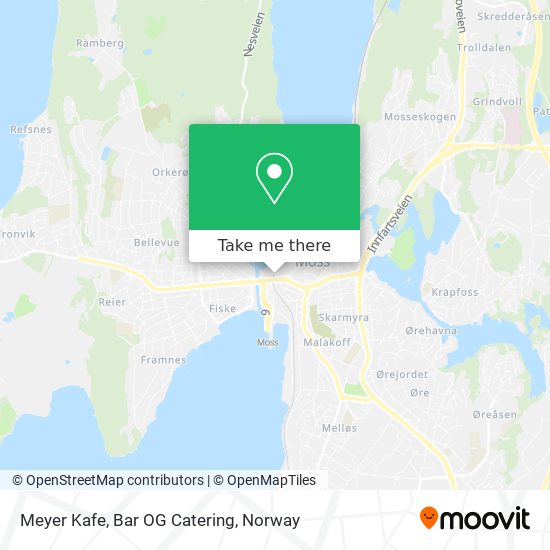 Meyer Kafe, Bar OG Catering map