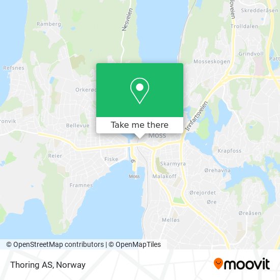 Thoring AS map