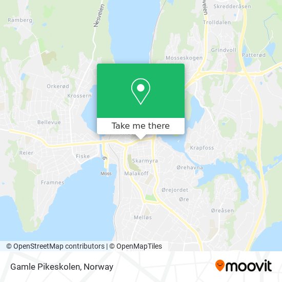 Gamle Pikeskolen map