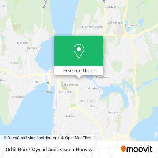 Orbit Norsk Øyvind Andreassen map