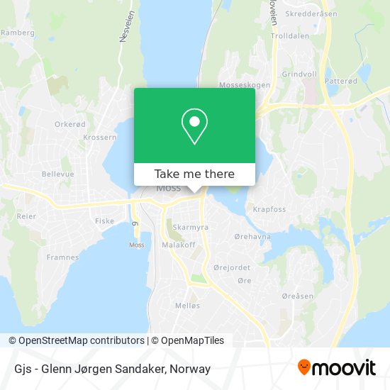 Gjs - Glenn Jørgen Sandaker map