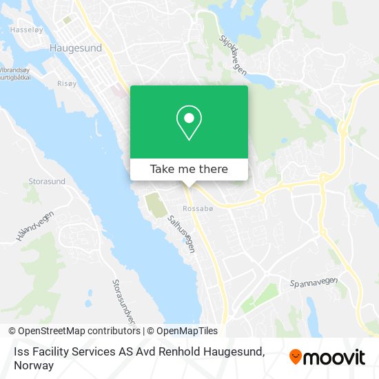 Iss Facility Services AS Avd Renhold Haugesund map