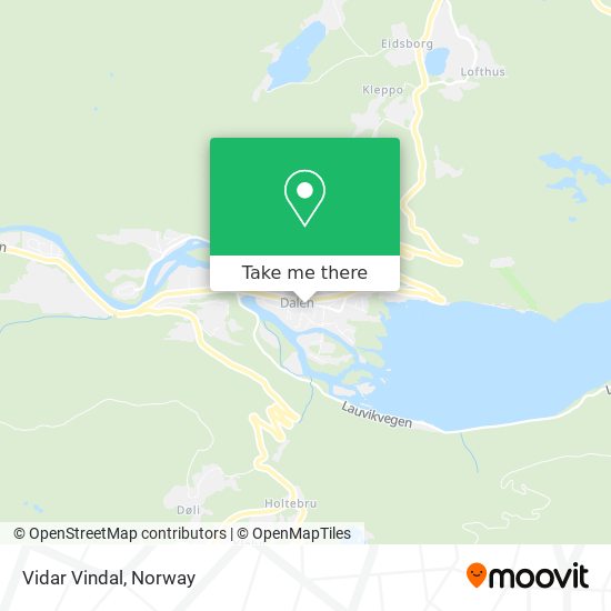 Vidar Vindal map