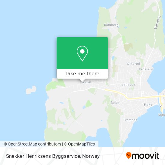 Snekker Henriksens Byggservice map