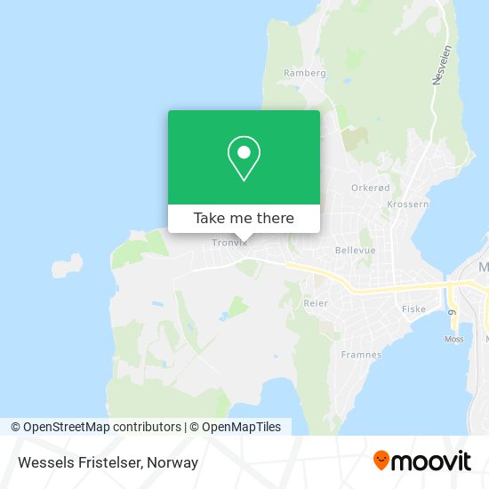 Wessels Fristelser map