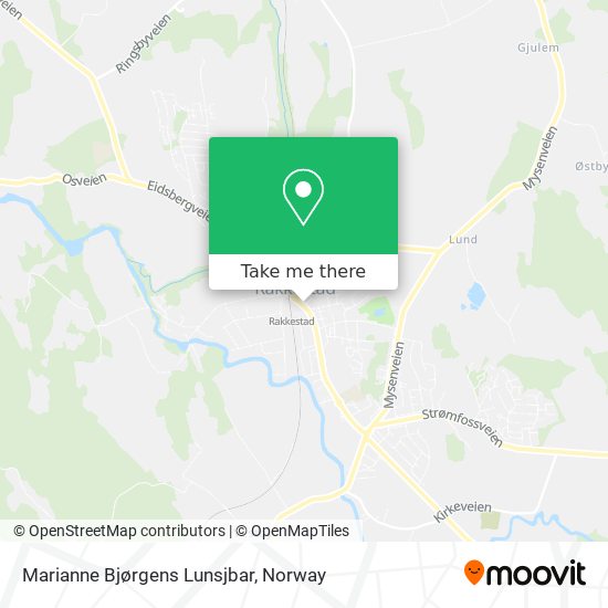 Marianne Bjørgens Lunsjbar map