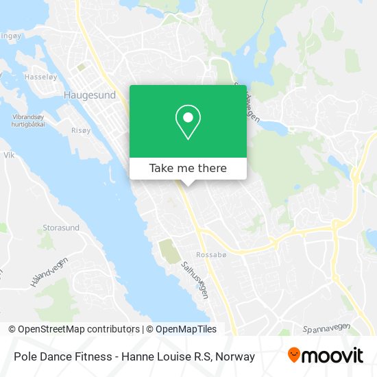 Pole Dance Fitness - Hanne Louise R.S map