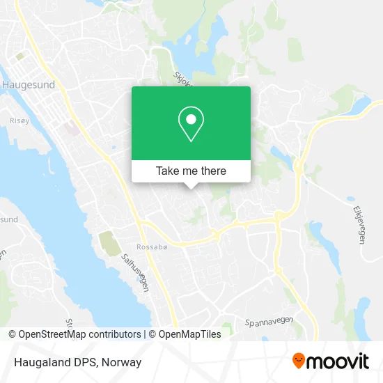 Haugaland DPS map