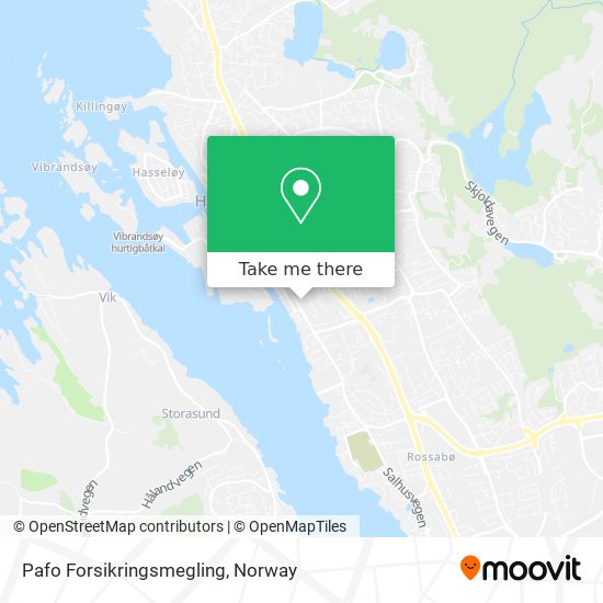 Pafo Forsikringsmegling map